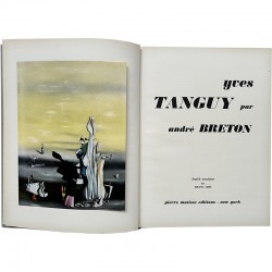 Yves Tanguy, texte d'André Breton, maquette de Marcel Duchamp, 1946