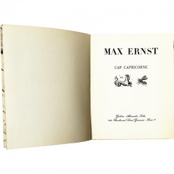 catalogue Max Ernst, Cap Capricorne, édité par Alexandre Iolas, 1964