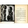 Photographie en NB du livre d'Henri Lavachery "Statuaires de l'Afrique noire"