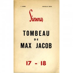 Couverture du numéro spécial de la revue "Simoun" consacré à Max jacob