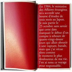 Sophie Calle, Douleur exquise, 2003, page intérieure