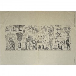 Ad Reinhardt, Art Comics and Satires, édité par la Truman Gallery