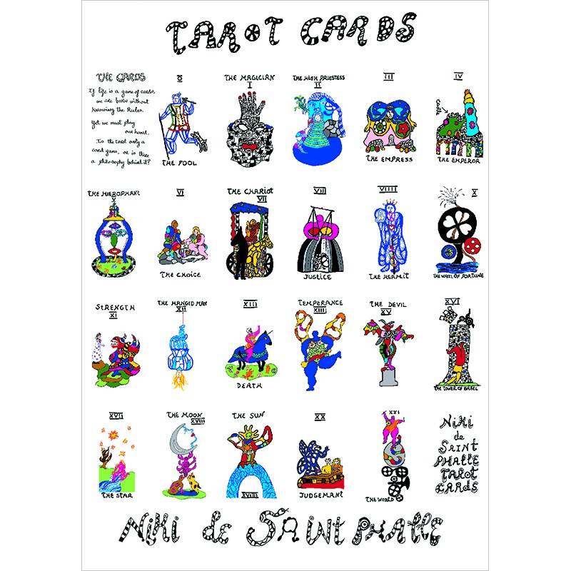 Niki de Saint Phalle, Tarot Cards, 2000 Niki de Saint Phalle, Tarot Cards, 2000