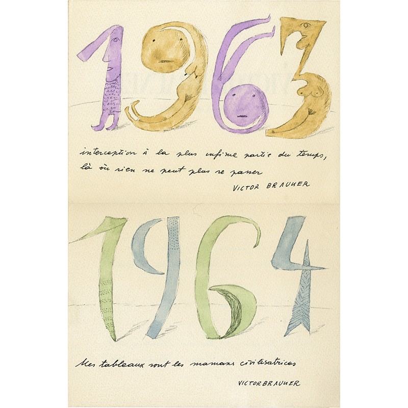 Victor Brauner, Alexandre Iolas, Paris, 1965 Victor Brauner, Alexandre Iolas, Paris, 1965