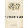 Carton d'invitation à l'exposition de Victor Brauner à la galerie Alexandre Iolas, à Paris, sd