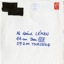 Gérard Fromager, dessin et autographe, 2012