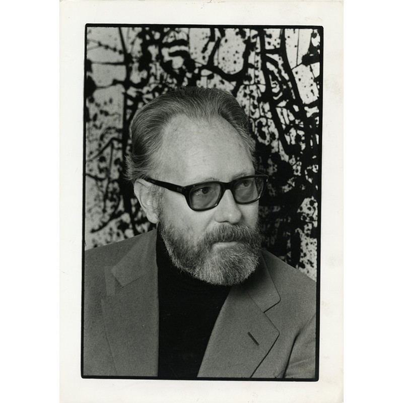 portrait de l'écrivain François Nourissier, par Dominique Berretty