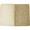 texte manuscrit original du philosophe Alain sur son livre "Idées" en 1944