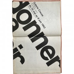 galerie Creuse "Donner à voir" n°1,  1962