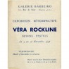 Véra Rockline, galerie Barreiro, 1936
