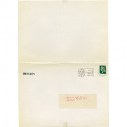 Richard Long, Yvon Lambert, 1969