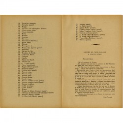 lettre de Paul Valéry à Simon Bussy