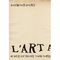 Raymond Hains, Lara Vinci, 13 mai 1976