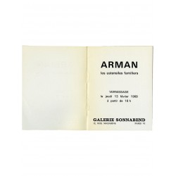 Arman, Les ustensiles familiers, Ileana Sonnabend, 1969 Arman, Les ustensiles familiers, Ileana Sonnabend, 1969