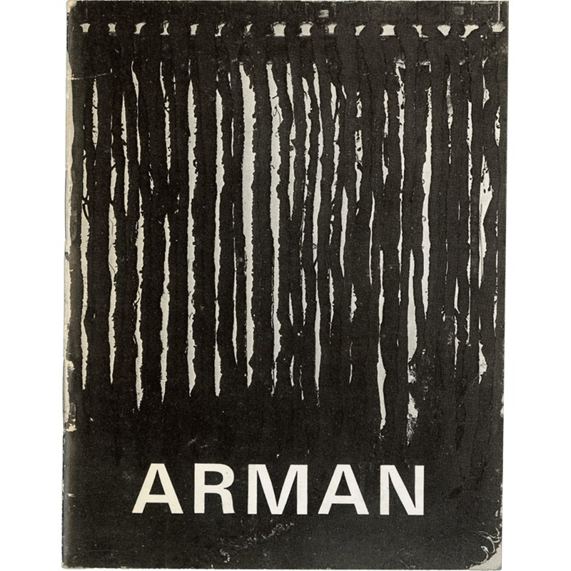 catalogue de l'exposition d'Arman "Les ustensiles familiers" à la galerie Ileana Sonnabend, à Paris, 13 février 1969 catalogue de l'exposition d'Arman "Les ustensiles familiers" à la galerie Ileana Sonnabend, à Paris, 13 février 1969