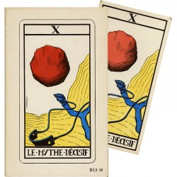 Bulletin de liaison surréaliste n°10 d'avril 1976 (bien complet de la carte de tarot en supplément)