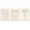 Lettrisme & Hypergraphie
Galerie Stadler, Paris, October 15, 1964
27 x 21 cm (6 pp, folded)