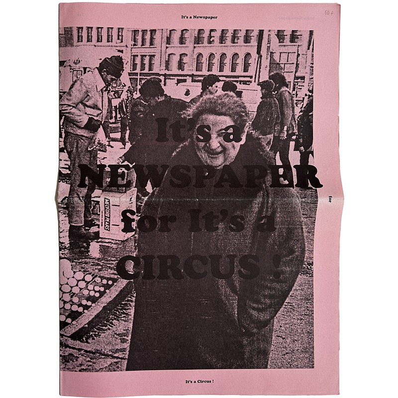 Jonathan Monk, It's a circus (rose), galerie Yvon Lambert, 2011 Jonathan Monk, It's a circus (rose), galerie Yvon Lambert, 2011