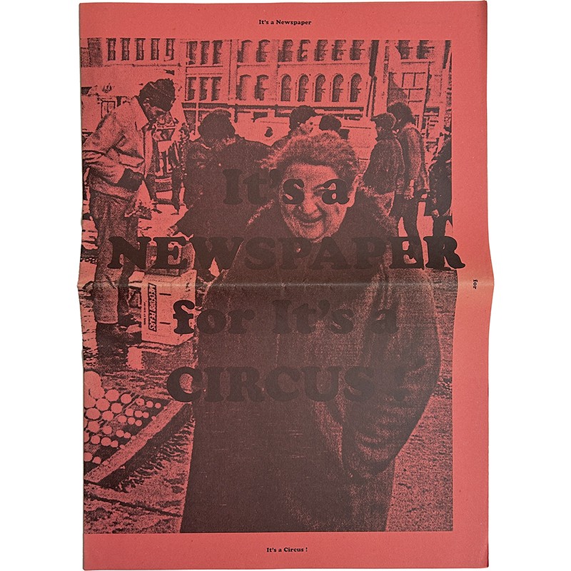 Jonathan Monk, It's a newspaper/It's a circus, galerie Yvon Lambert, 2011 Jonathan Monk, It's a newspaper/It's a circus, galerie Yvon Lambert, 2011