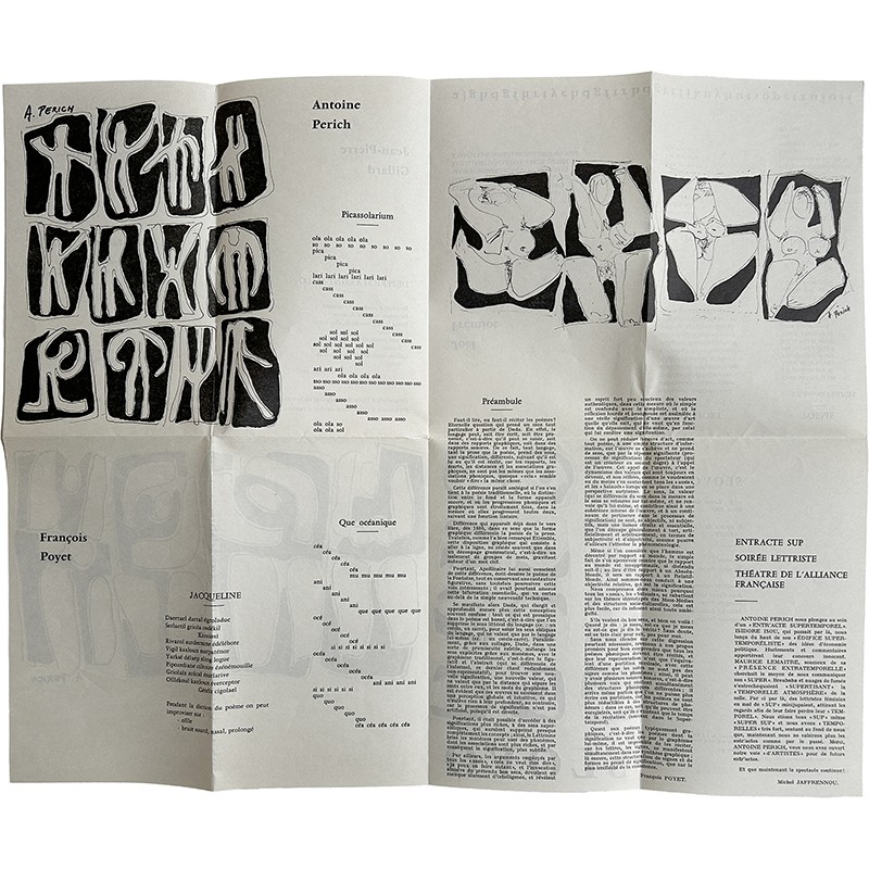 Slovo, comité de rédaction : Jean-Pierre Gillard, Francois Poyet, Maurice Lemaitre, Antoine Perich