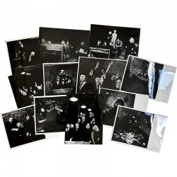 première représentation de la pièce de Tadeusz Kantor La classe morte, galerie Krzistofory,  Cracovie, 1975