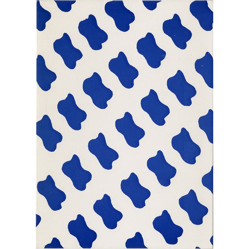 Claude Vallat, empreinte sur toile, 1968, Jen Fournier