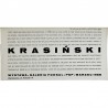 Edward Krasiński, galerie Foksal, Varsovie, 1968