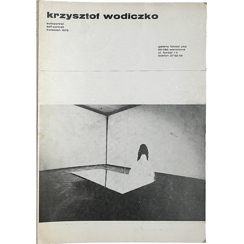 Krzysztof Wodiczko, galerie Foksal, Varsovie, 1973