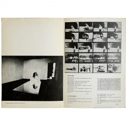 exposition "Autoportret - Self-Portrait" Krzysztof Wodiczko à galerie Foksal, Varsovie, 1973