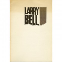 Larry Bell, Galerie Ileana Sonnabend, 1967