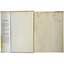 exemplaire dédicacé avec double envoi à Pierre Courthion d'Estève et Pierre Francastel