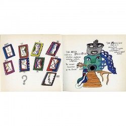livre d'artiste "Tarot Cards" de Niki de Saint Phalle mis en page et produit par Fausta Squatriti