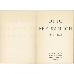 Otto Freundlich, Galerie Rive Droite, 1954