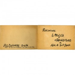 Réalisations, & Projets d'Architectures de Niki de Saint Phalle, Iolas, 1974