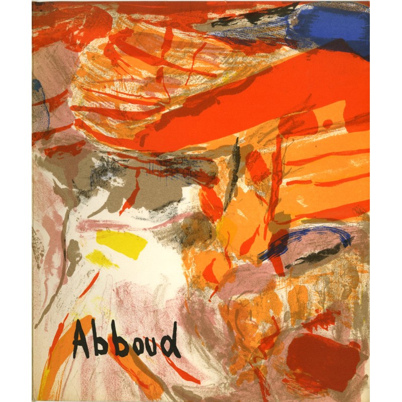 catalogue de l'exposition Chafik Abboud  à la galerie Raymonde Cazenave, 1961