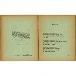 Thalassa dans le désert, poèmes de Francis Picabia, éditions de la revue Fontaine, 1945