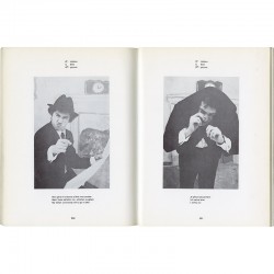 Saynètes comiques mimées et photographiées par Boltanski, texte de Klaus Honnef, 1974