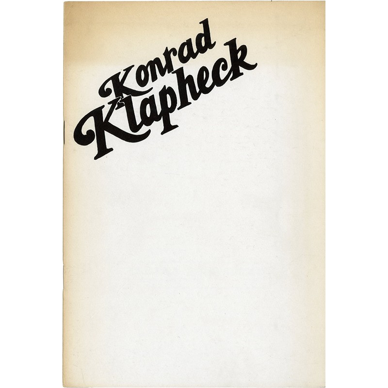 Konrad Klapheck, galerie Ileana Sonnabend, 1965