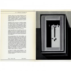 texte de André Breton et de Konrad Klapheck, Sonnabend, 1965