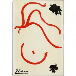 Corps mémorable, jaquette illustrée par Pablo Picasso, Pierre Seghers éditeur, 1957