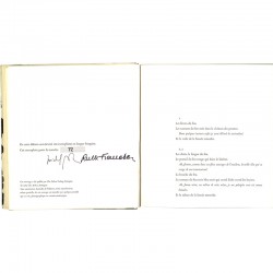 Dans les flammes, ex. numéroté et signé par les 2 artistes, Belser Verlag, Stuttgart, 1965