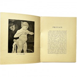 préface d'Edouard Herriot au catalogue de l'exposition de Suzanne Valadon, 1932
