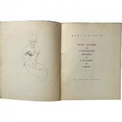 "Petite anatomie de l'inconscient physique ou L'anatomie de l'image", textes et dessins de Hans Bellmer, Le terrain vague, 1957