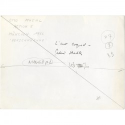 in catalogue "L'art corporel" édité par la Galerie Stadler, 1975