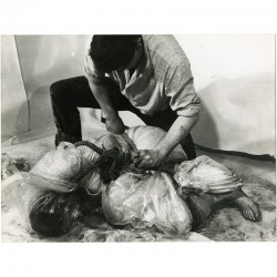 Otto Muehl, "Action 5 - Verschnürung (Entrave)", 1964