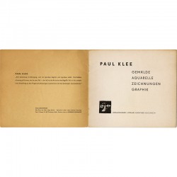 Paul Klee, édité par Herausgeber Lothar - Günther Buchheim, Francfort, 1950