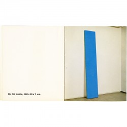 exposition de John Mc Cracken à la Galerie Ileana Sonnabend, à Paris, en mars 1969