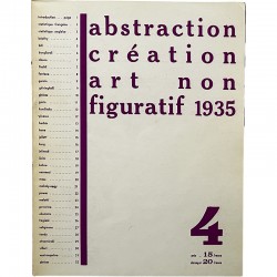 n° 4 de la revue "Abstraction, création, art non figuratif", 1935