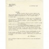 courrier de Walter Bodmer adressé au rédacteur en chef de la Gazette des Beaux Arts