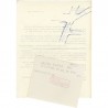 divers documents autour de Walter Bodmer, 1938